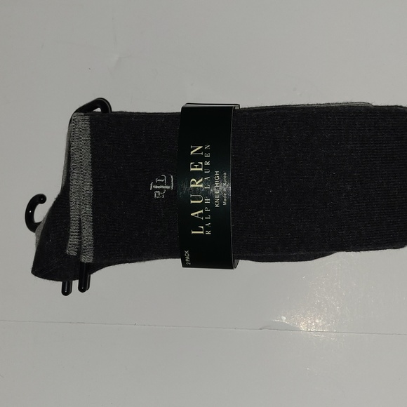 Lauren Ralph Lauren Other - Lauren by Ralph Lauren Women's Knee Socks - NWT - 2 pr  (charcoal. & Heather gry